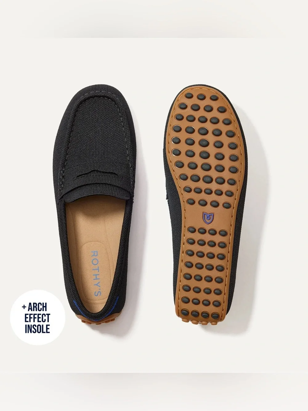 Rothy’s the daily driver shoe • black • womens sz 9